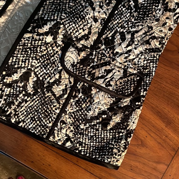 Chico’s Reversible Jacket SZ 1 (Standard Women’s Size Medium) - Picture 4 of 9